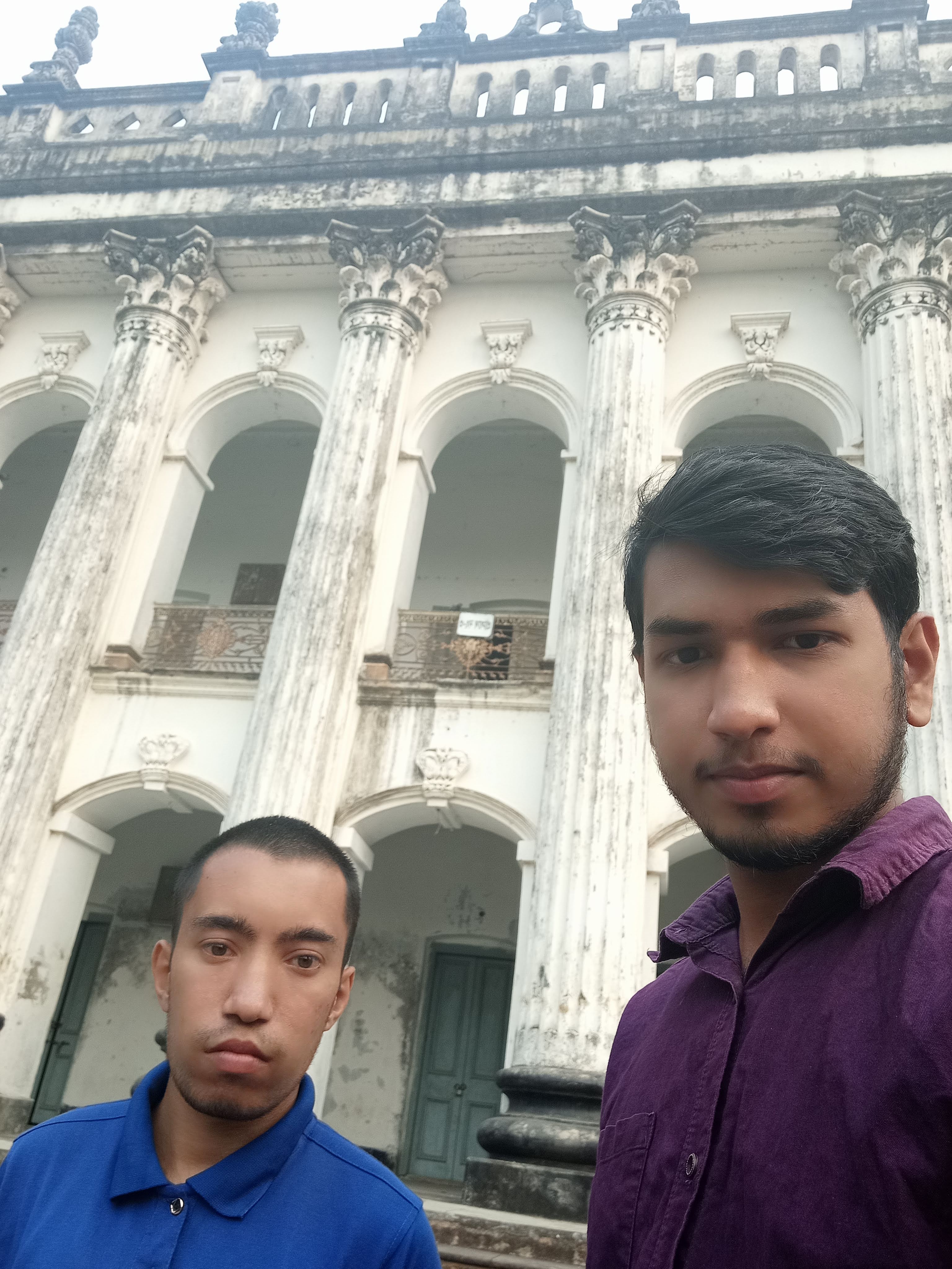 Colonnade at Baliati Zamindar Bari
